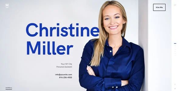 Miller | Personal Assistant & Administrative Services WordPress Theme — blog and article listing
