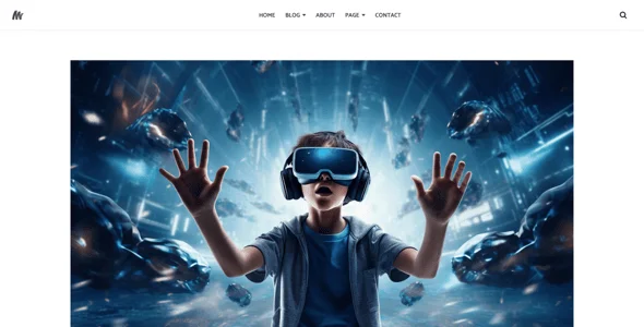 Modena Elegant Blog WordPress Theme — interior page design