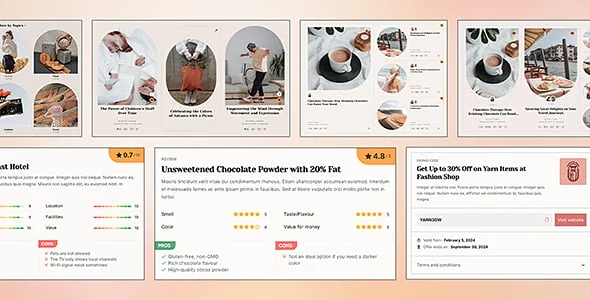 Momelo - Lifestyle Blog & Magazine WordPress Theme — interior page design