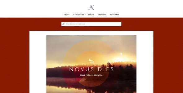 Notably - A WordPress Blogging Theme — blog and article listing