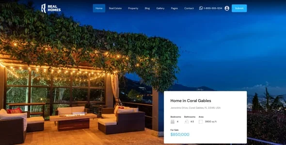 RH - Real Estate WordPress Theme — blog and article listing