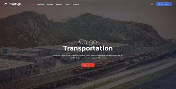 Translogic | Logistics & Shipment Transportation WordPress Theme — single post layout