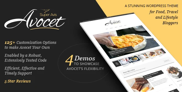 Avocet - Lifestyle & Fashion blog theme WordPress theme homepage layout for a blog theme magazine website