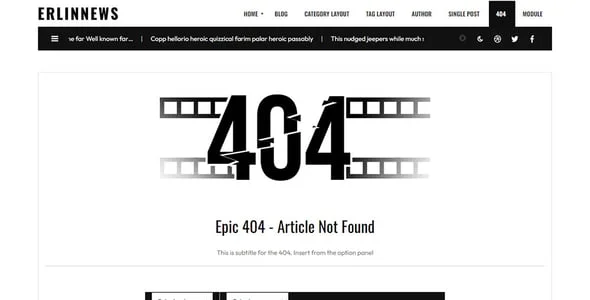 Erlinews – Modern and Classical Newspaper Theme — design detail view