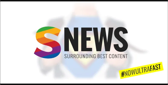 SNEWS |  Eye-catching Magazine, Reviews & Newspaper WordPress Theme — homepage layout