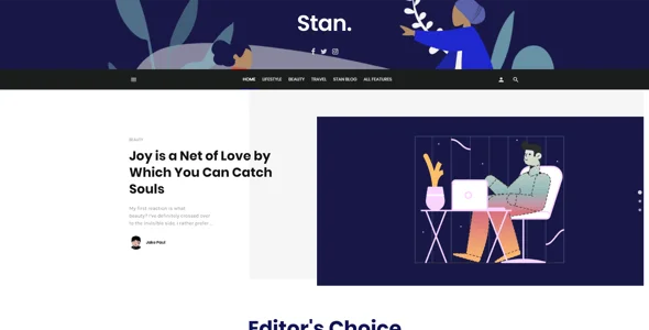Suga - Ecommerce Magazine WordPress Theme — interior page design