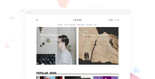 The Issue - Versatile Magazine WordPress Theme — single post layout