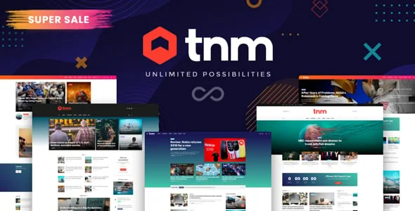 The Next Mag - Ecommerce Magazine WordPress Theme — homepage layout