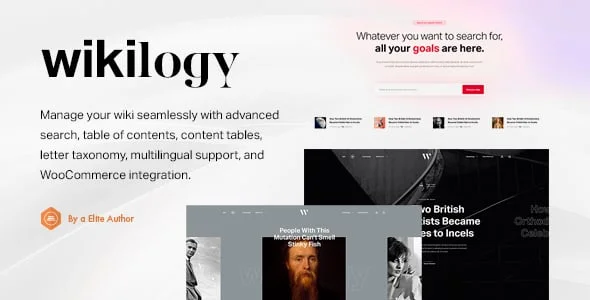 Wikilogy - Wiki, Magazine & News WordPress Theme — blog and article listing