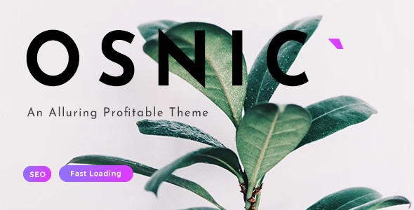 Osnic - Adsense WordPress Theme WordPress theme homepage layout for a ad magazine website