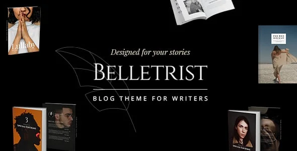 Belletrist - Blog Theme for WordPress Theme — homepage layout