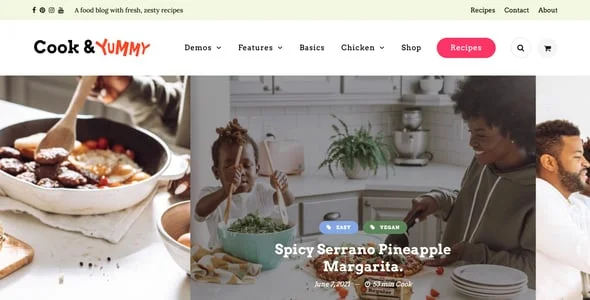 Cook&Meal - Food Blog & Recipe WordPress Theme — single post layout