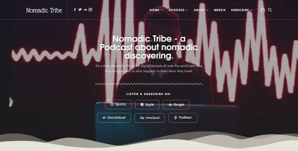 Episody - Podcast Audio WordPress Theme — single post layout