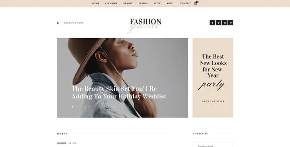 Fashion Guide | Fashion Magazine & Glossy Blog WordPress Theme — interior page design