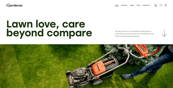 Gardenia - Gardening Blog WordPress Theme — design detail view
