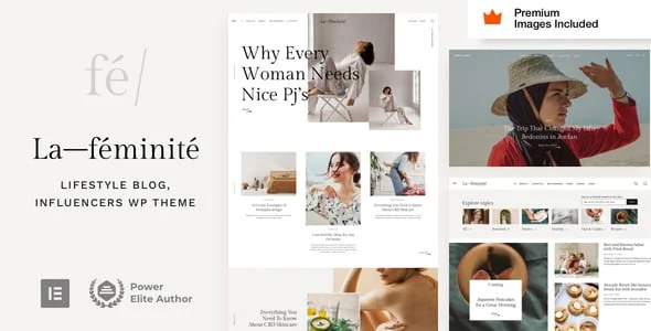 LaFeminite Blog - Personal Blog — homepage layout