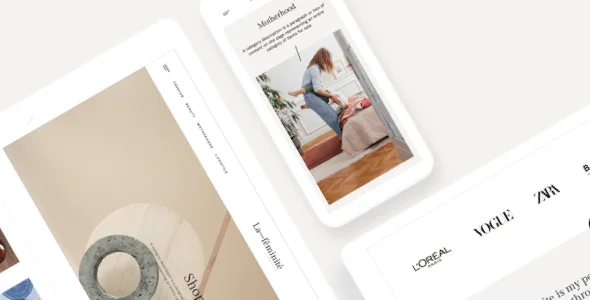 LaFeminite Blog - Personal Blog — design detail view