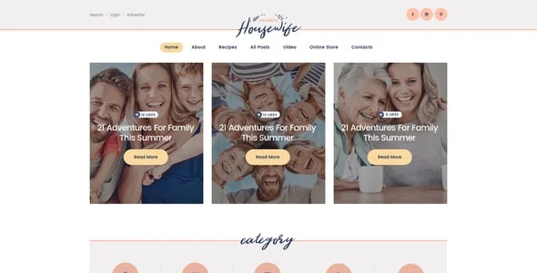 Modern Housewife | Family Blog & Magazine WordPress Theme — single post layout