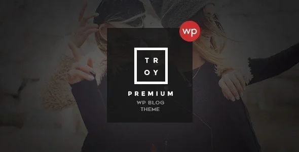 Troy - Complete WordPress Blogging Theme WordPress theme homepage layout for a ads magazine website