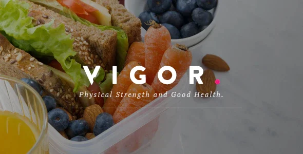 Vigor - A Responsive News Magazine Blog WordPress Theme WordPress theme homepage layout for a blog magazine website