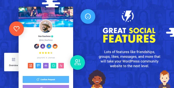 Olympus - Social Networking WordPress Theme — service and pricing page