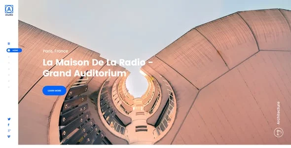 A.Studio | Interior Design and Architecture WordPress Theme — blog and article listing