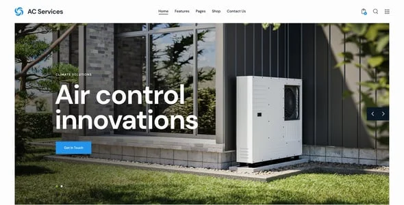 AC Services | HVAC, Air Conditioning & Heating Company WordPress Theme — blog and article listing