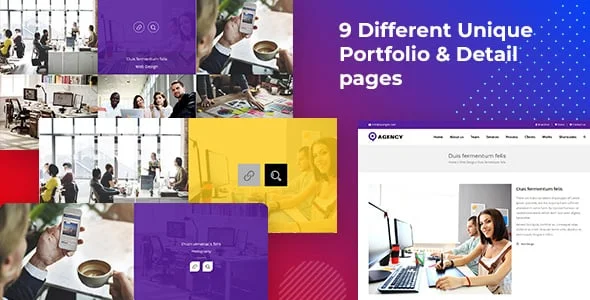 Agency WordPress Theme — single post layout