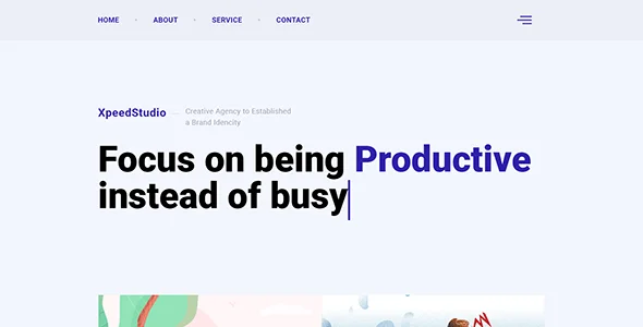 Agmycoo - Isometric Startup Creative Digital Agency WordPress Theme — design detail view