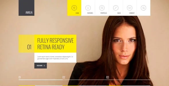 Amilia - Multipurpose One & Multi Page WP Theme — single post layout