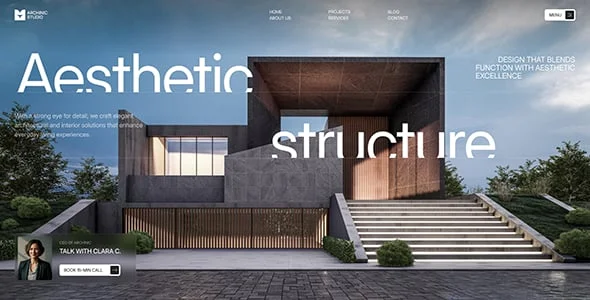 Archinic - Architecture and Interior Agency WordPress Theme — blog and article listing