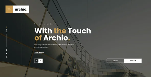 Archio - Architecture & Interior Design WordPress Theme — blog and article listing