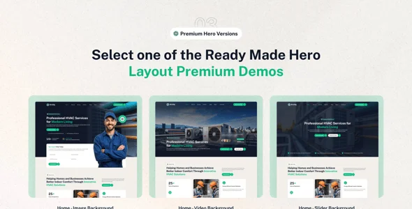 Arctiq – Air Conditioning & Heating Services WordPress Theme — interior page design