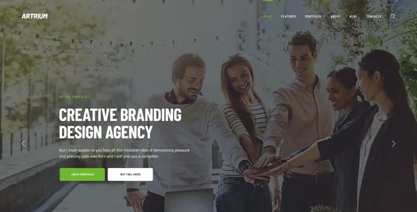 Artrium | Creative Agency & Web Studio WordPress Theme — single post layout