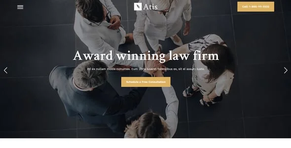 Atis - Lawyer Consulting WordPress Theme — single post layout