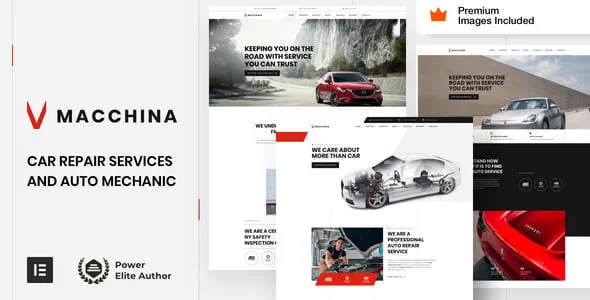Auto Macchina - Mechanic & Car Repair — homepage layout