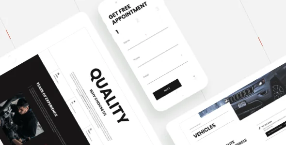 Auto Macchina - Mechanic & Car Repair — interior page design