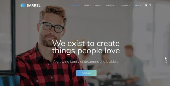 Barrel - Creative Corporate Business Responsive Multi-Purpose WordPress Theme — blog and article listing