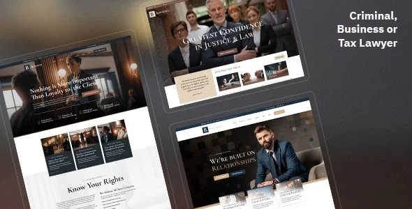 Bernstein - Lawyer & Attorney WordPress Theme — blog and article listing