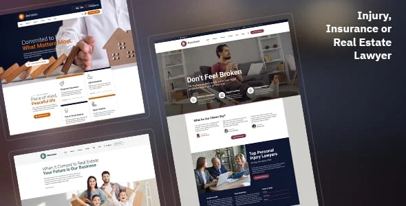 Bernstein - Lawyer & Attorney WordPress Theme — interior page design