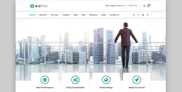 BizPro - Business Consulting Theme + RTL — blog and article listing