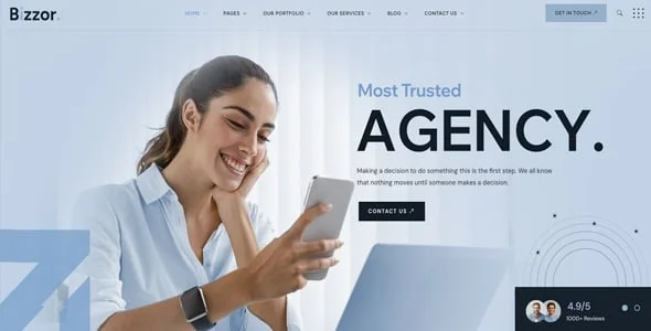Bizzor - Multipurpose Business Agency WordPress Theme — single post layout