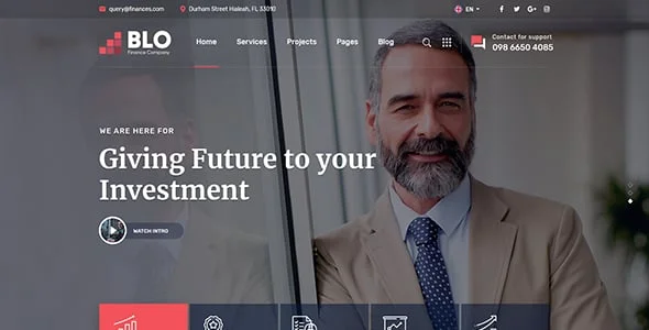 BLO - Corporate Business WordPress Theme — single post layout