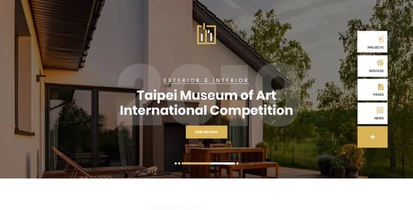 Bouwer - Architecture & Construction WordPress Theme — interior page design