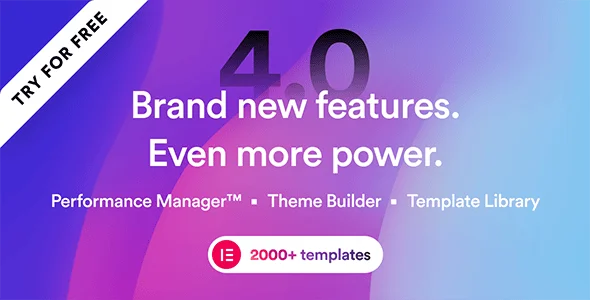 Brisk - Multi-Purpose Elementor WordPress Theme — homepage layout