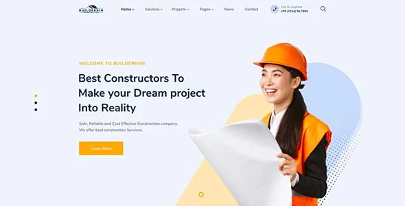 Builderrin - Construction Building WordPress Theme — single post layout