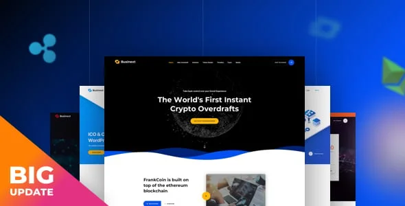 Businext - Business, Finance & Crypto Currency WordPress Theme — blog and article listing