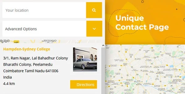 Car Wash - Auto Spa WordPress Theme — interior page design
