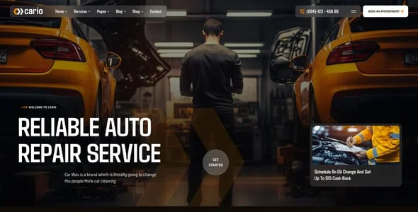 Cario – Car Detailing, Shop & Repair WooCommerce Theme — single post layout