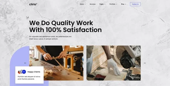 Clirio - Cleaning & Handyman WordPress Theme — single post layout